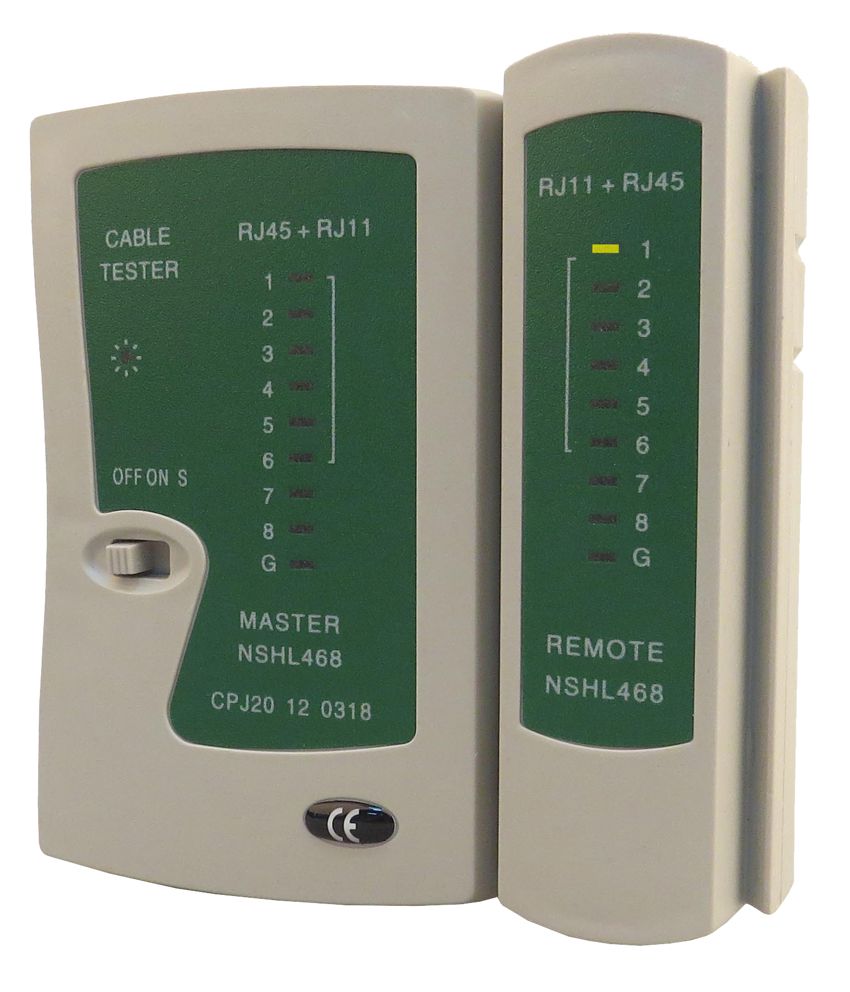 PT multi network tester RJ11,RJ12,RJ45 (καλώδιο δικτύου και τηλέφωνου)