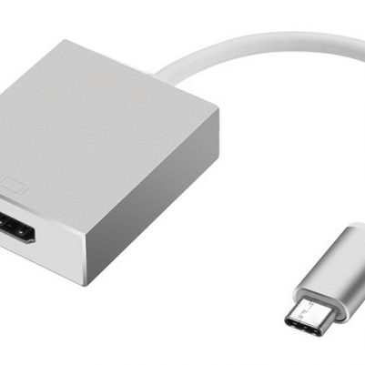 POWERTECH Converter USB 3.1 Type C σε HDMI, White