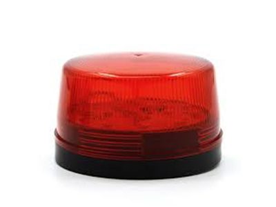 Strobe εσωτερικών & εξωτερικών χώρων, LED, 12V, Red