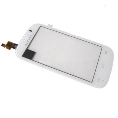 ALCATEL OT-4033 POP C3 TOUCH SCREEN + LENS WHITE 3P OR