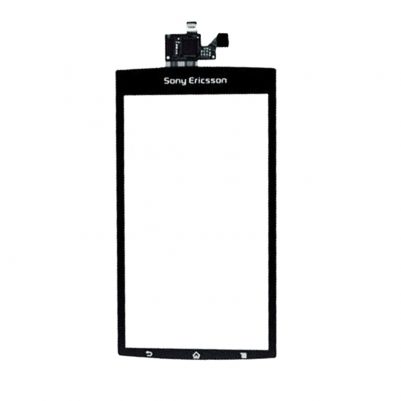 SONY ERICSSON X12 ARC LT15/LT18 TOUCH SCREEN + LENS BLACK 3P OR