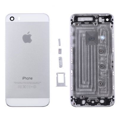 IPHONE 5S BATTERY COVER WHITE + SIDE KEYS + SIM HOLDER