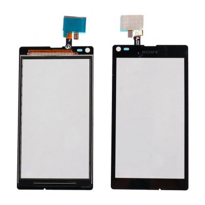 SONY C2105/C2104 XPERIA L TOUCH SCREEN + LENS BLACK REF. OR