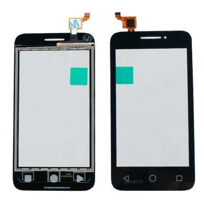 ALCATEL OT4013 PIXI 3 4.0" TOUCH SCREEN + LENS BLACK 3P OR