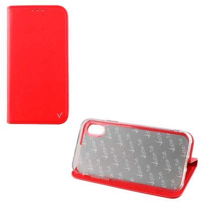 VOLTE-TEL ΘΗΚΗ XIAOMI MI 9 LITE 6.39" POCKET MAGNET BOOK STAND RED