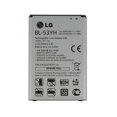 ΜΠΑΤΑΡΙΑ LG G3 D850/D855 BL-53YH 3000mAh BULK OR