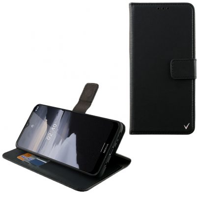 VOLTE-TEL ΘΗΚΗ NOKIA 2.4 6.5" ALLURE MAGNET BOOK STAND CLIP BLACK