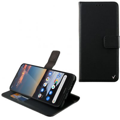 VOLTE-TEL ΘΗΚΗ NOKIA 5.3 6.55" ALLURE MAGNET BOOK STAND CLIP BLACK
