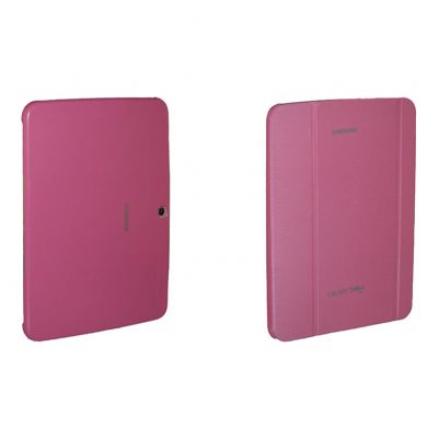 ΘΗΚΗ SAMSUNG P5200 TAB 3 10.1" LEATHER BOOK STAND PINK