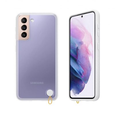 ΘΗΚΗ SAMSUNG S21 PLUS 5G G996 CLEAR PROTECTIVE COVER EF-GG996CWEGWW WHITE PACKING OR