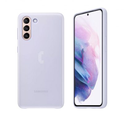 ΘΗΚΗ SAMSUNG S21 PLUS 5G G996 LED COVER EF-KG996CVEGWW VIOLET PACKING OR