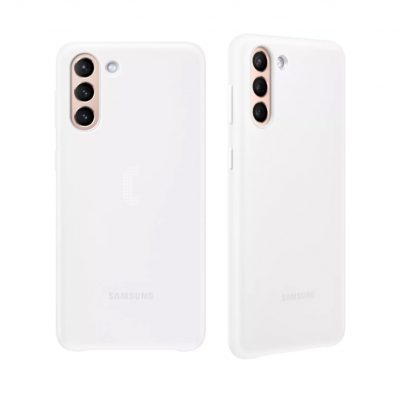 ΘΗΚΗ SAMSUNG S21 5G G991 LED COVER EF-KG991CWEGWW WHITE PACKING OR