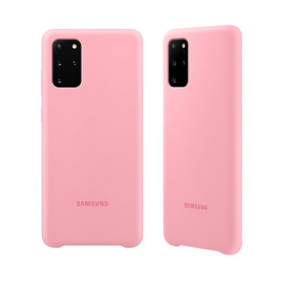 ΘΗΚΗ SAMSUNG S20 PLUS G985 SILICONE COVER EF-PG985TPEGEU PINK PACKING OR
