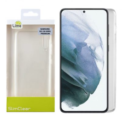 LIME ΘΗΚΗ SAMSUNG S21 5G G991 6.2" SLIMCLEAR PREMIUM TPU ΔΙΑΦΑΝΗ