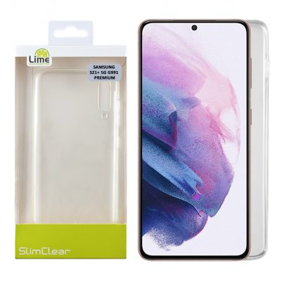 LIME ΘΗΚΗ SAMSUNG S21 PLUS 5G G996 6.7" SLIMCLEAR PREMIUM TPU ΔΙΑΦΑΝΗ