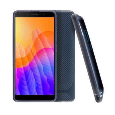 VOLTE-TEL ΘΗΚΗ HUAWEI Y5P 5.45" CARBON RUGGED CAMERA PROTECTIVE BLUE
