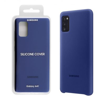ΘΗΚΗ SAMSUNG A41 A415 SILICONE COVER EF-PA415TLEGEU BLUE PACKING OR