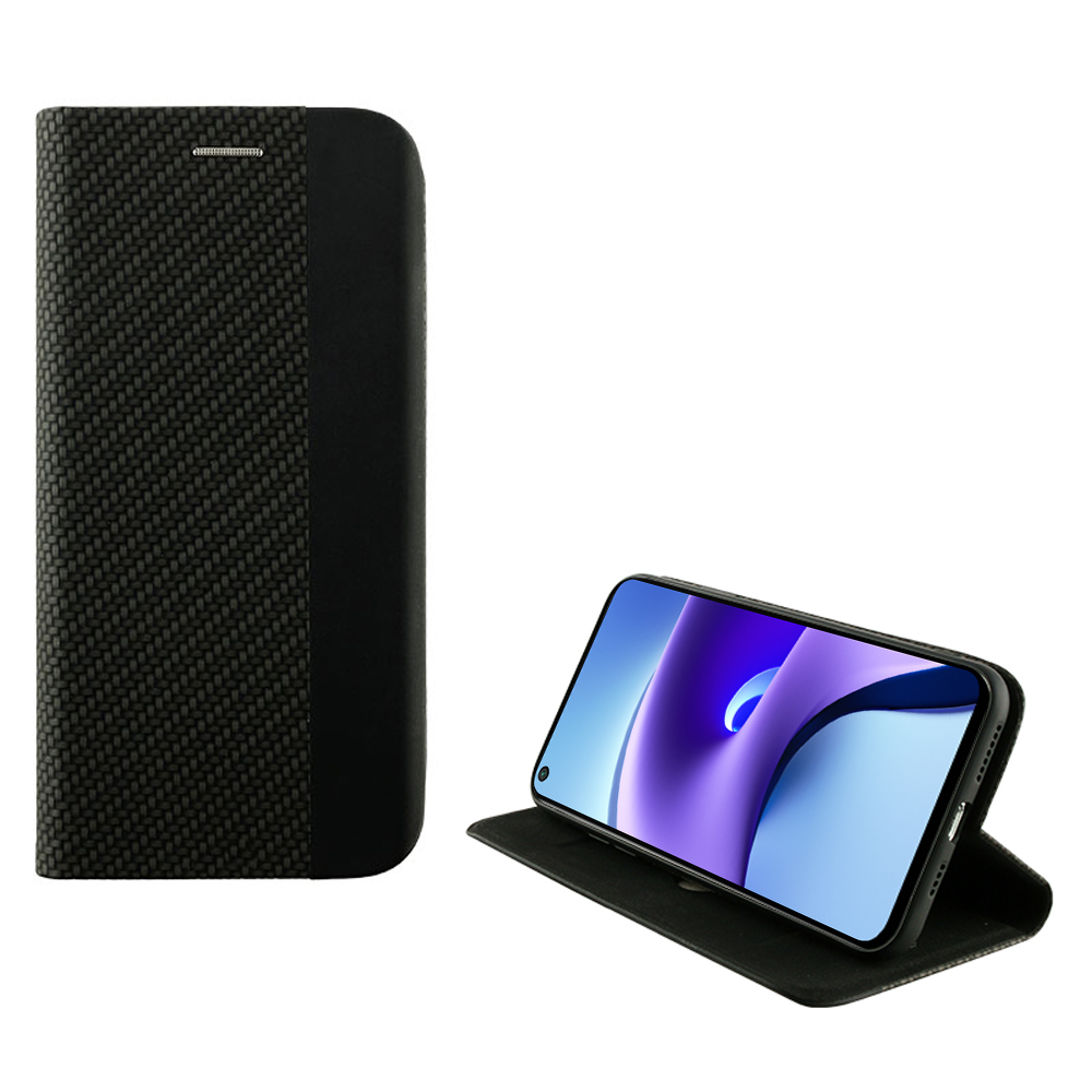 IDOL 1991 ΘΗΚΗ XIAOMI REDMI NOTE 9T 5G 6.53" ELITE ANTI-RFID BOOK STAND BLACK