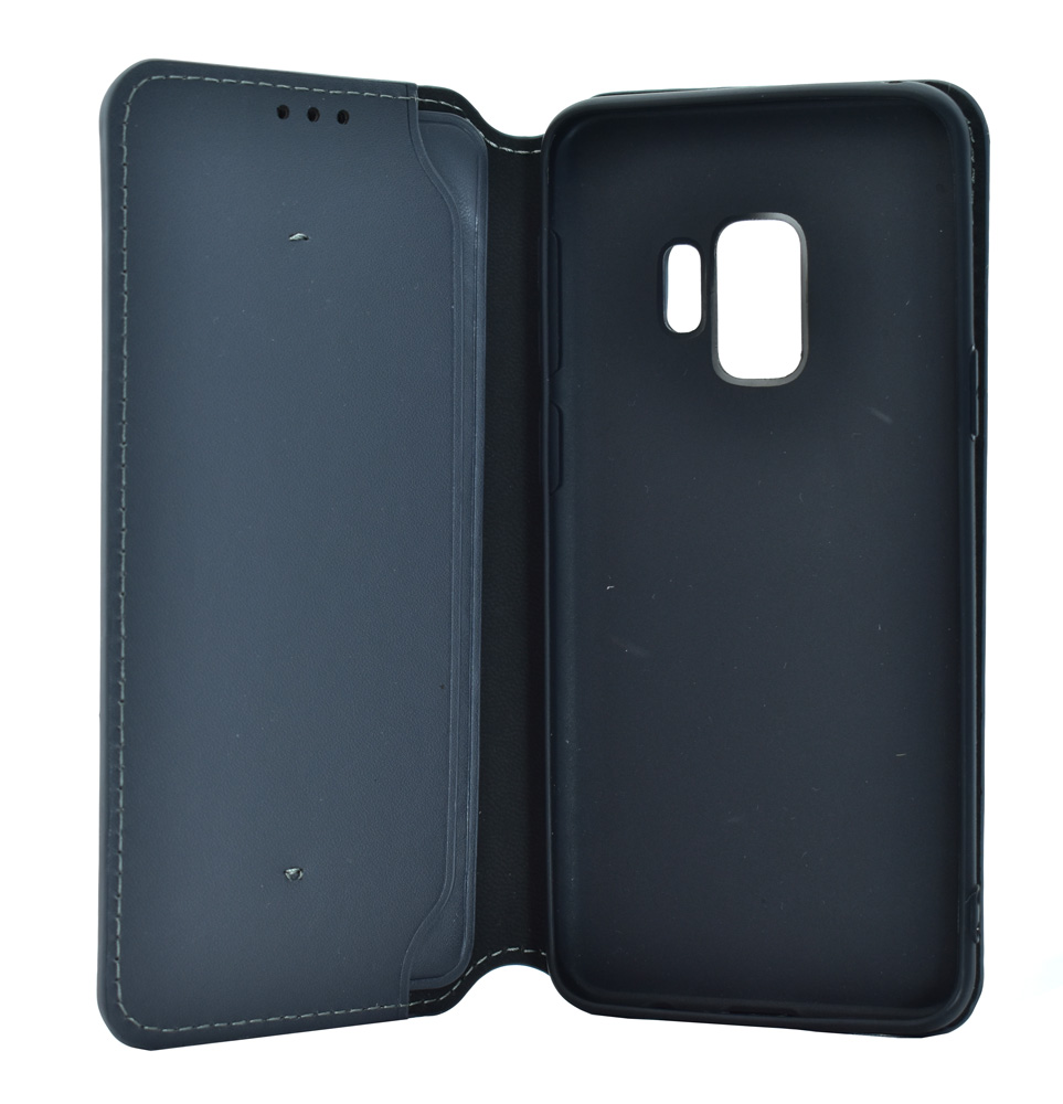 POWERTECH Θήκη Slim Leather για Samsung S9, γκρι - Image 3