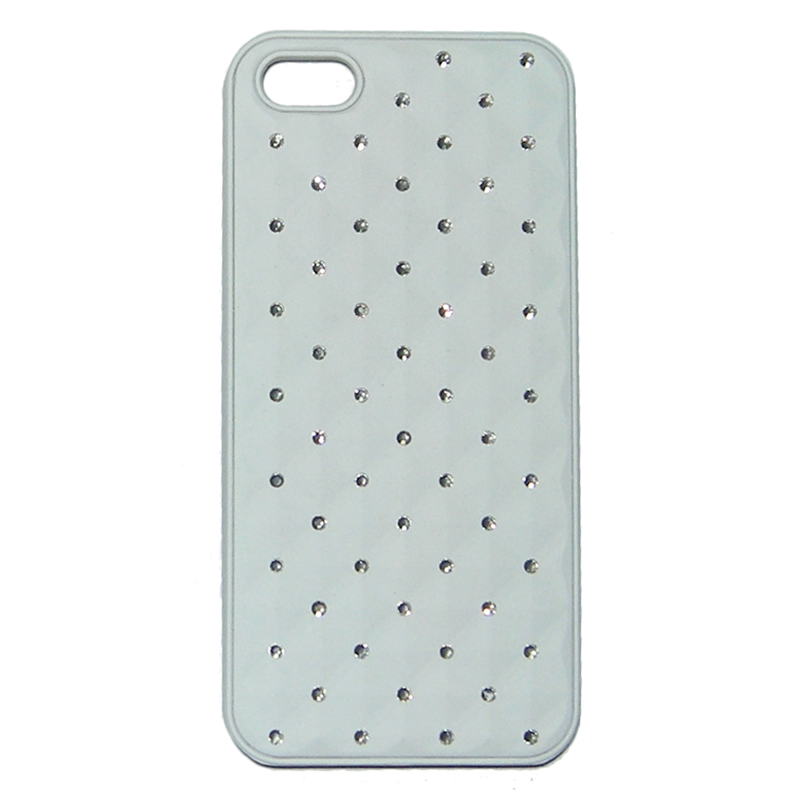 VOLTE-TEL ΘΗΚΗ IPHONE SE/5S/5 FACEPLATE DIAMOND V082 WHITE