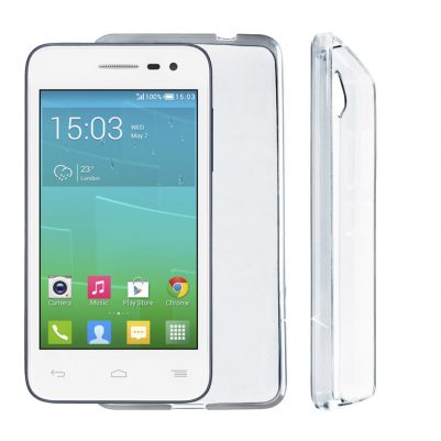 VOLTE-TEL ΘΗΚΗ ALCATEL POP S3 5050Y SLIMCOLOR TPU ΔΙΑΦΑΝΗ