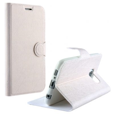 VOLTE-TEL ΘΗΚΗ SONY XPERIA Z3 COMPACT LINE LEATHER-TPU BOOK STAND WHITE