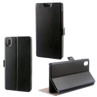 VOLTE-TEL ΘΗΚΗ LENOVO S850 PU LEATHER BOOK-STAND BLACK