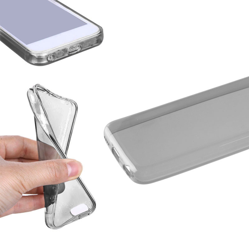 VOLTE-TEL ΘΗΚΗ SAMSUNG POCKET 2 G110 SLIMCOLOR TPU ΔΙΑΦΑΝΗ ΓΚΡΙ