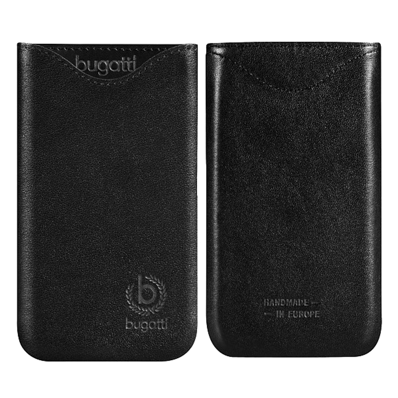 BUGATTI ΘΗΚΗ ΠΟΥΓΚΙ IPHONE SE/5S/5/5C SLIM FIT LEATHER CASE BLACK ML
