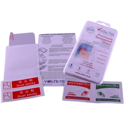VOLTE-TEL TEMPERED GLASS SAMSUNG S3 MINI I8200 4" 9H 0.26mm 2.5D FULL GLUE