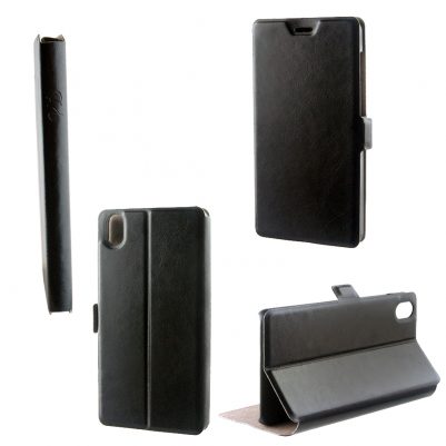 VOLTE-TEL ΘΗΚΗ LENOVO P70 5.0" PU LEATHER BOOK-STAND BLACK