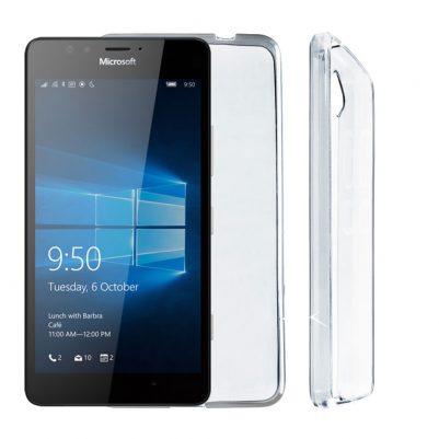 VOLTE-TEL ΘΗΚΗ MICROSOFT LUMIA 950 SLIMCOLOR TPU ΔΙΑΦΑΝΗ