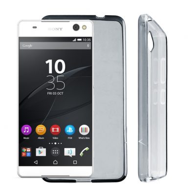 VOLTE-TEL ΘΗΚΗ SONY XPERIA C5 ULTRA E5506 SLIMCOLOR TPU ΔΙΑΦΑΝΗ ΓΚΡΙ