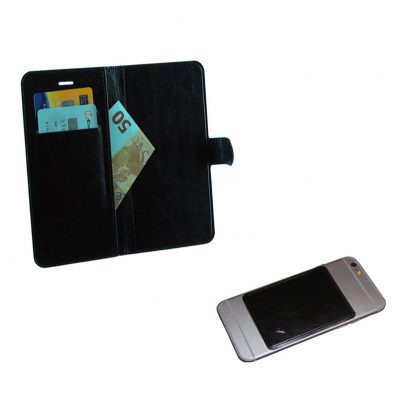VOLTE-TEL ΘΗΚΗ UNIVERSAL 4.0"-4.6" LEATHER BOOK 3M MAGNET BLACK