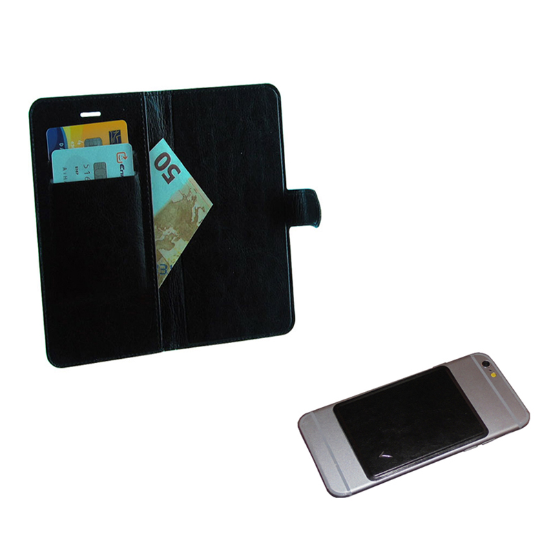 VOLTE-TEL ΘΗΚΗ UNIVERSAL 4.0"-4.6" LEATHER BOOK 3M MAGNET BLACK