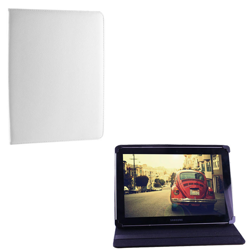 VOLTE-TEL ΘΗΚΗ TABLET 10.5"-13.5" UNIVERSAL LEATHER BOOK STAND WHITE