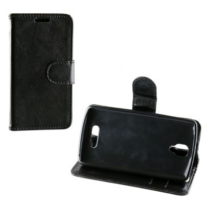 VOLTE-TEL ΘΗΚΗ LENOVO A1000 LEATHER-TPU BOOK STAND BLACK