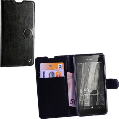 VOLTE-TEL ΘΗΚΗ MICROSOFT LUMIA 650 5.0" LEATHER-TPU BOOK STAND BLACK