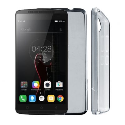 VOLTE-TEL ΘΗΚΗ LENOVO VIBE K4 NOTE A7010 5.5" SLIMCOLOR TPU ΔΙΑΦΑΝΗ ΓΚΡΙ