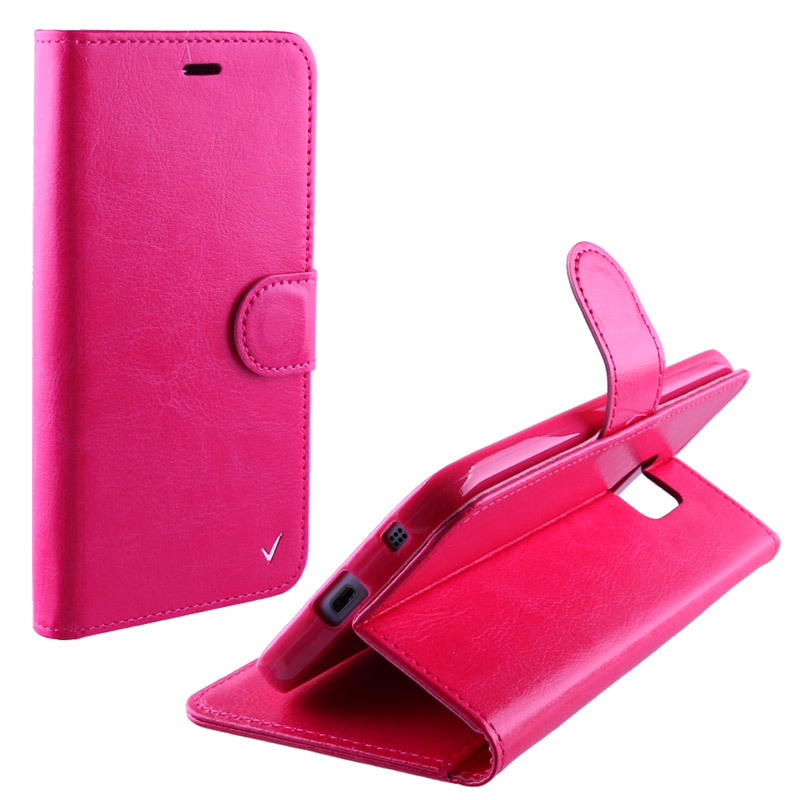 VOLTE-TEL ΘΗΚΗ LG G5 H850 LEATHER-TPU BOOK STAND PINK