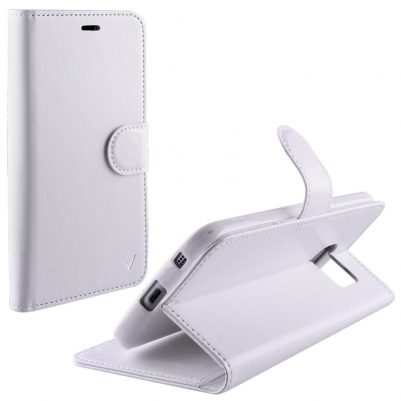 VOLTE-TEL ΘΗΚΗ LG K10 K420 LEATHER-TPU BOOK STAND WHITE