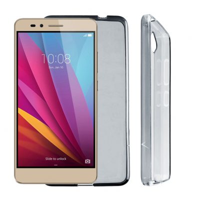 VOLTE-TEL ΘΗΚΗ HONOR 5X SLIMCOLOR TPU ΔΙΑΦΑΝΗ ΓΚΡΙ