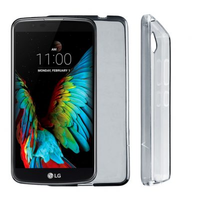 VOLTE-TEL ΘΗΚΗ LG K10 K420 SLIMCOLOR TPU ΔΙΑΦΑΝΗ ΓΚΡΙ