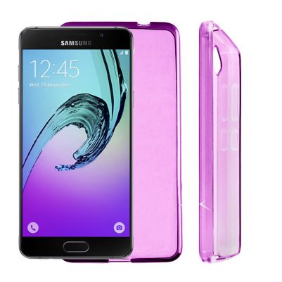 VOLTE-TEL ΘΗΚΗ SAMSUNG A5 2016 A510 SLIMCOLOR TPU ΔΙΑΦΑΝΗ ΡΟΖ