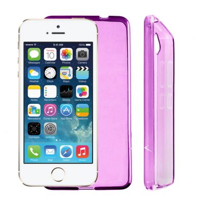 VOLTE-TEL ΘΗΚΗ IPHONE SE/5/5S SLIMCOLOR TPU ΔΙΑΦΑΝΗ ΡΟΖ