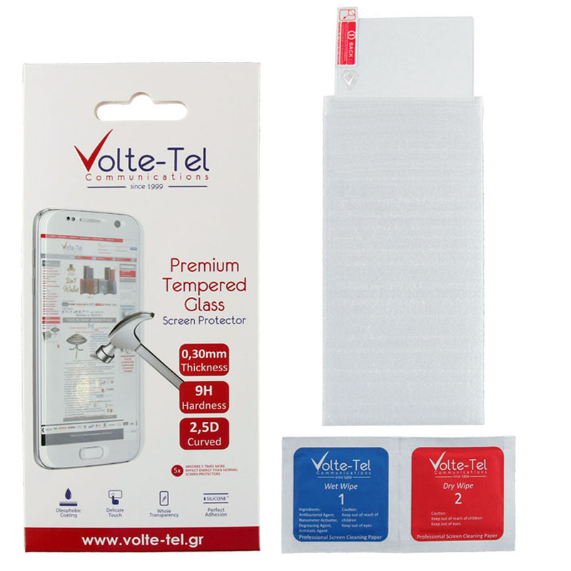 VOLTE-TEL TEMPERED GLASS SONY XPERIA Z3 COMPACT 4.6" 9H 0.30mm 2.5D FULL GLUE