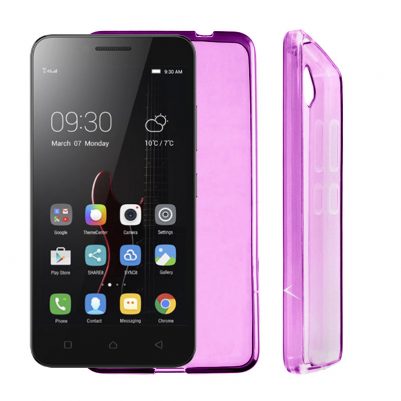 VOLTE-TEL ΘΗΚΗ LENOVO VIBE C A2020 5.0"SLIMCOLOR TPU ΔΙΑΦΑΝΗ ΡΟΖ