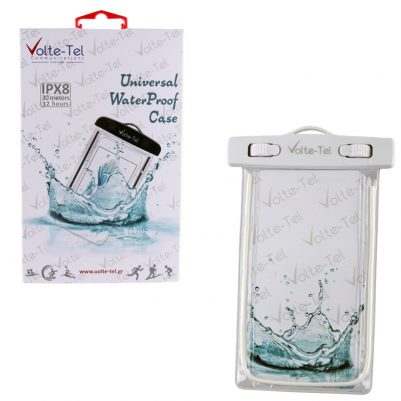 VOLTE-TEL ΘΗΚΗ ΑΔΙΑΒΡΟΧΗ 2 IN 1 SPORTS ARMBAND LUMINUS IPX8 30m SIZE 5.2" WHITE