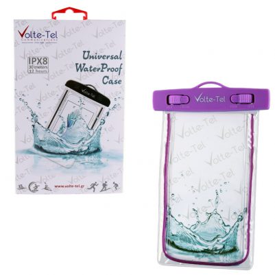 VOLTE-TEL ΘΗΚΗ ΑΔΙΑΒΡΟΧΗ 2 IN 1 SPORTS ARMBAND LUMINUS IPX8 30m SIZE 6.3" PURPLE