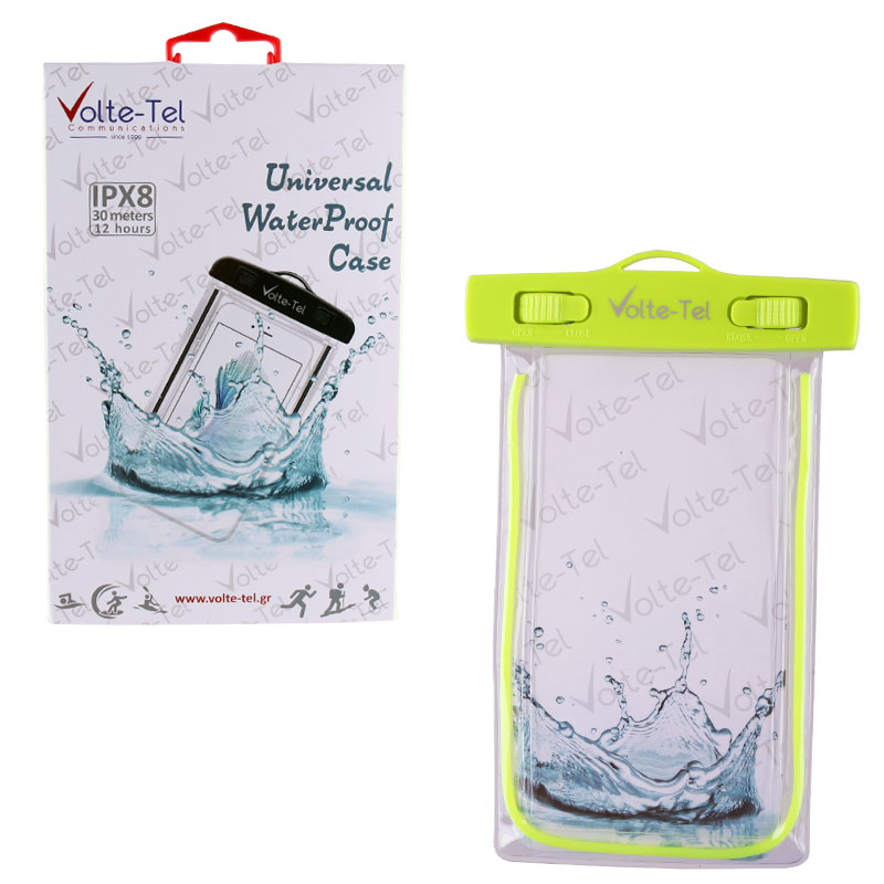 VOLTE-TEL ΘΗΚΗ ΑΔΙΑΒΡΟΧΗ 2 IN 1 SPORTS ARMBAND LUMINUS IPX8 30m SIZE 6.3" GREEN